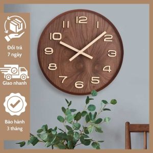 treo đồng hồ phòng khách theo phong thủy