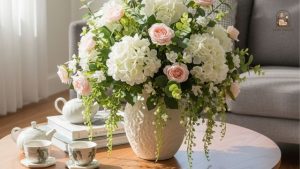 Bình hoa giả đẹp để phòng khách sang trọng và hiện đại