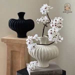 bình hoa gốm sứ wabi sabi