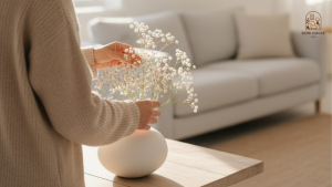 bình hoa tròn thấp